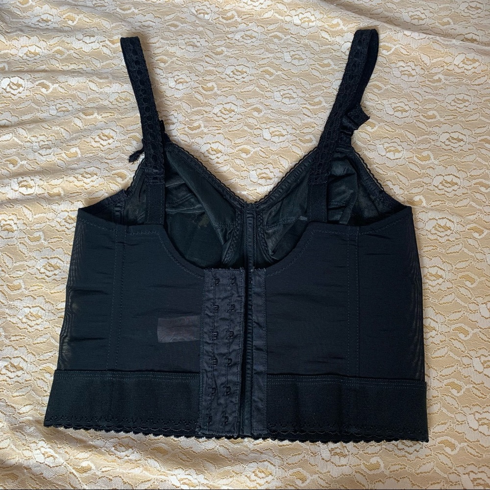 1960s Charmode Lace Corset Bustier - Picture 2 of 13